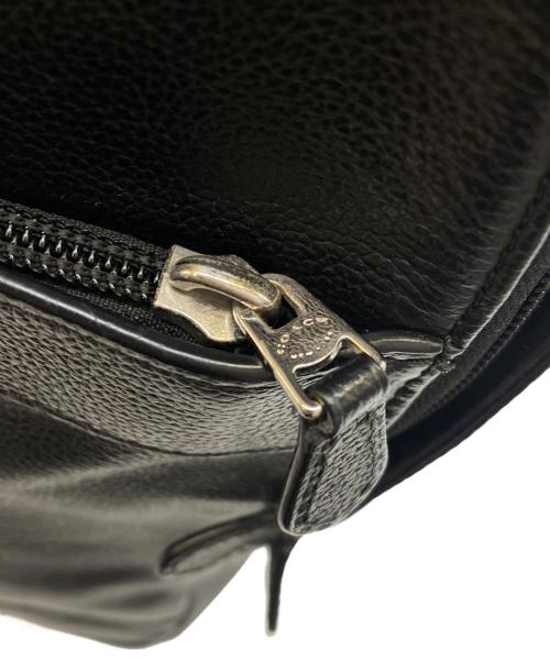 COACH（コーチ）COACH (コーチ) レザーウエストバッグ ブラックの古着・服飾アイテム