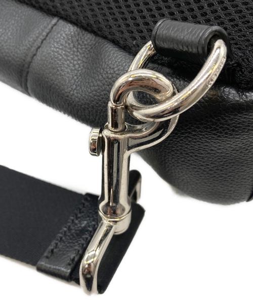 COACH（コーチ）COACH (コーチ) レザーウエストバッグ ブラックの古着・服飾アイテム