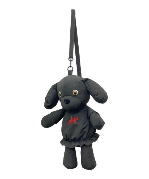 HEY! Mrs ROSE（ヘイ！ミセスローズ)）HEY! Mrs ROSE (ヘイ！ミセスローズ)) Bowwow BAG ブラックの古着・服飾アイテム