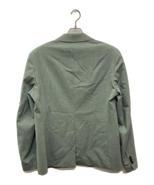 MARNI（マルニ）MARNI (マルニ) チェックノッチドラペル3Bジャケット グリーン サイズ:48の古着・服飾アイテム