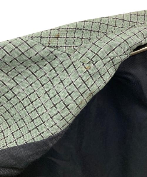MARNI（マルニ）MARNI (マルニ) チェックノッチドラペル3Bジャケット グリーン サイズ:48の古着・服飾アイテム