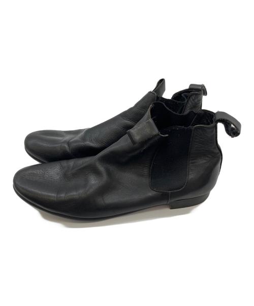 COMME des GARCONS HOMME PLUS（コムデギャルソンオムプリュス）COMME des GARCONS HOMME PLUS (コムデギャルソンオムプリュス) サイドゴアブーツ ブラック サイズ:27の古着・服飾アイテム