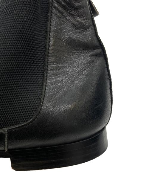 COMME des GARCONS HOMME PLUS（コムデギャルソンオムプリュス）COMME des GARCONS HOMME PLUS (コムデギャルソンオムプリュス) サイドゴアブーツ ブラック サイズ:27の古着・服飾アイテム