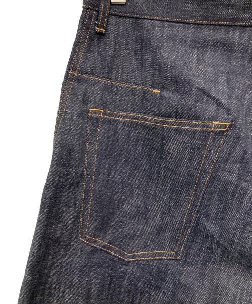 NVRFRGT（ネヴァーフォーゲット）NVRFRGT (ネヴァーフォーゲット) 3D TWISTED WIDE LEG JEANS インディゴ サイズ:2の古着・服飾アイテム