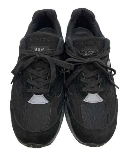 NEW BALANCE（ニューバランス）NEW BALANCE (ニューバランス) M992BL ブラック サイズ:26.5の古着・服飾アイテム