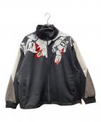 graniph×EVANGELIONグラニフ×エヴァンゲリオン）の古着「「Air」トラックジャケット」｜ブラック