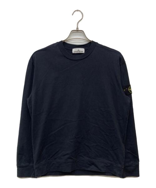 STONE ISLAND（ストーンアイランド）STONE ISLAND (ストーンアイランド) HEAVY COTTON JERSEY GARMENT DYED/K2S156100075 ブラック サイズ:Ｓの古着・服飾アイテム