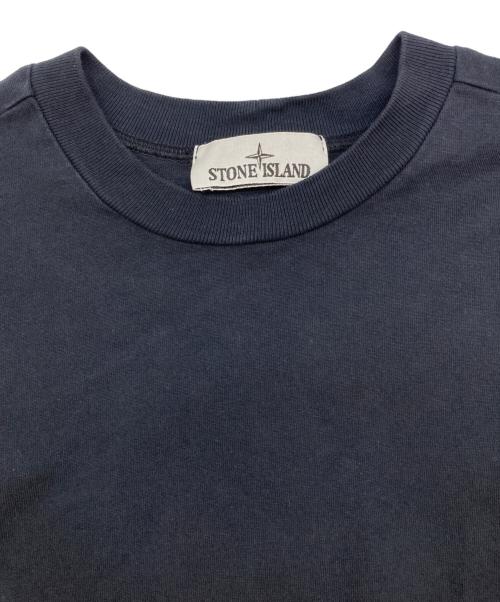 STONE ISLAND（ストーンアイランド）STONE ISLAND (ストーンアイランド) HEAVY COTTON JERSEY GARMENT DYED/K2S156100075 ブラック サイズ:Ｓの古着・服飾アイテム