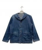 BUZZ RICKSON'Sバズリクソンズ）の古着「NAVY DENIM WORK JACKET」｜インディゴ