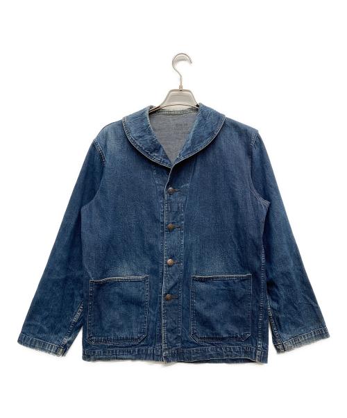 BUZZ RICKSON'S（バズリクソンズ）Buzz Rickson's (バズリクソンズ) NAVY DENIM WORK JACKET インディゴ サイズ:38の古着・服飾アイテム