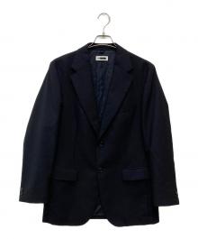 H BEAUTY&YOUTH（エイチ ビューティー&ユース）の古着「WOOL MOHAIR 2B JACKET/1221-128-0441」｜ネイビー