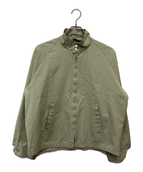 TOWN CRAFT（タウンクラフト）TOWN CRAFT (タウンクラフト) チェックスイングトップ グリーン サイズ:Ｌの古着・服飾アイテム