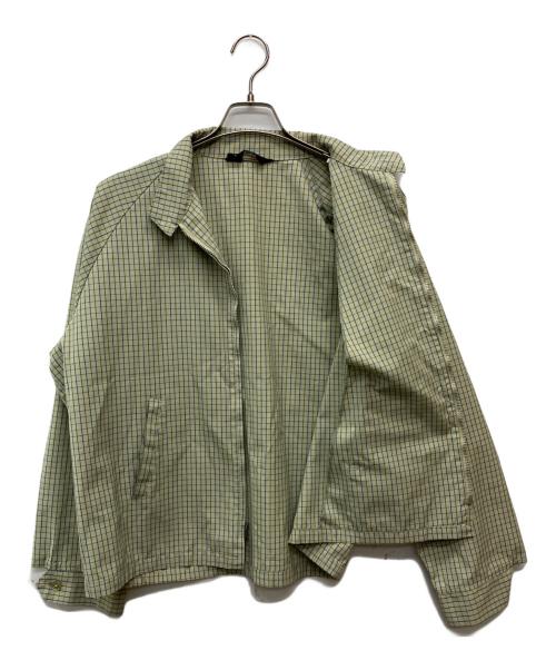 TOWN CRAFT（タウンクラフト）TOWN CRAFT (タウンクラフト) チェックスイングトップ グリーン サイズ:Ｌの古着・服飾アイテム