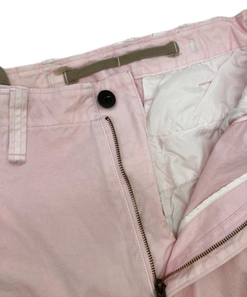 KOLOR（カラー）KOLOR (カラー) パッカリングニータック ワイドカーゴパンツ/26SCM-P05104 ピンク サイズ:2の古着・服飾アイテム