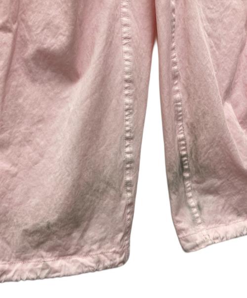 KOLOR（カラー）KOLOR (カラー) パッカリングニータック ワイドカーゴパンツ/26SCM-P05104 ピンク サイズ:2の古着・服飾アイテム