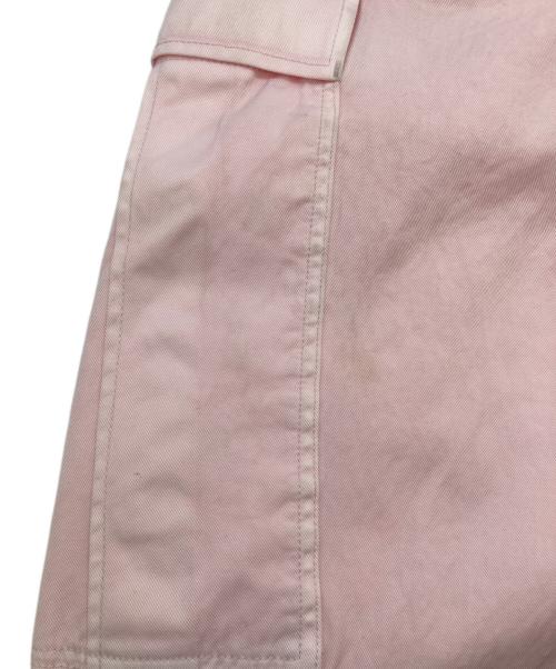 KOLOR（カラー）KOLOR (カラー) パッカリングニータック ワイドカーゴパンツ/26SCM-P05104 ピンク サイズ:2の古着・服飾アイテム