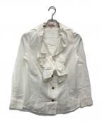 Vivienne Westwood RED LABELヴィヴィアンウエストウッドレッドレーベル）の古着「フリルブラウス/16-01-841009」｜ホワイト