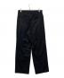 UNIVERSAL PRODUCTS. (ユニバーサルプロダクツ) WOOL 2 TUCK TROUSERS ブラック サイズ:3：18000円