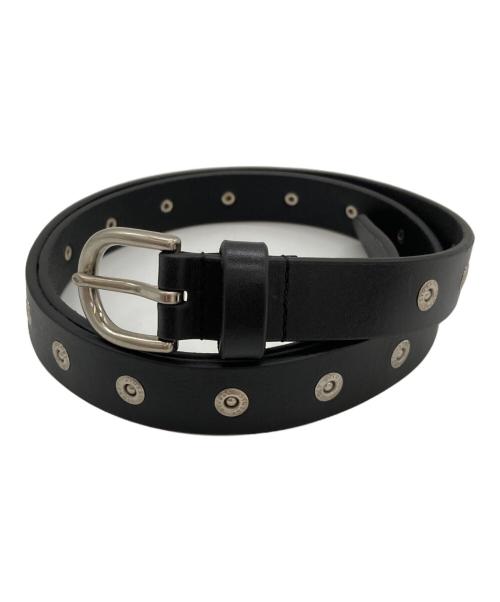 stussy（ステューシー）stussy (ステューシー) Rivet Stud Belt/135205 ブラック サイズ:L/XLの古着・服飾アイテム