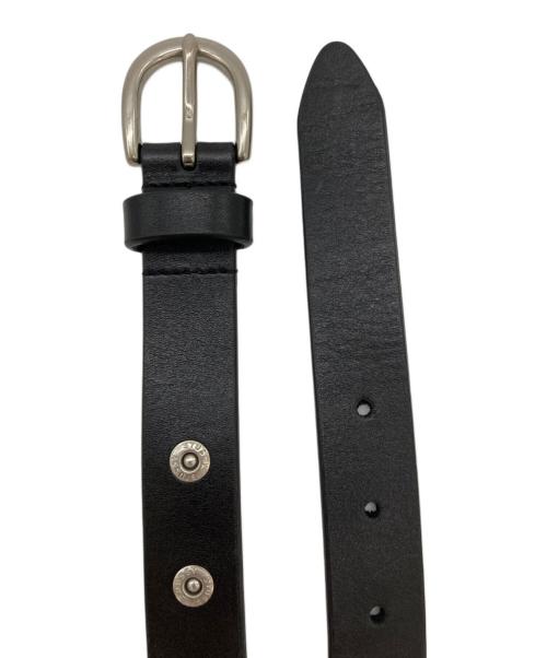 stussy（ステューシー）stussy (ステューシー) Rivet Stud Belt/135205 ブラック サイズ:L/XLの古着・服飾アイテム