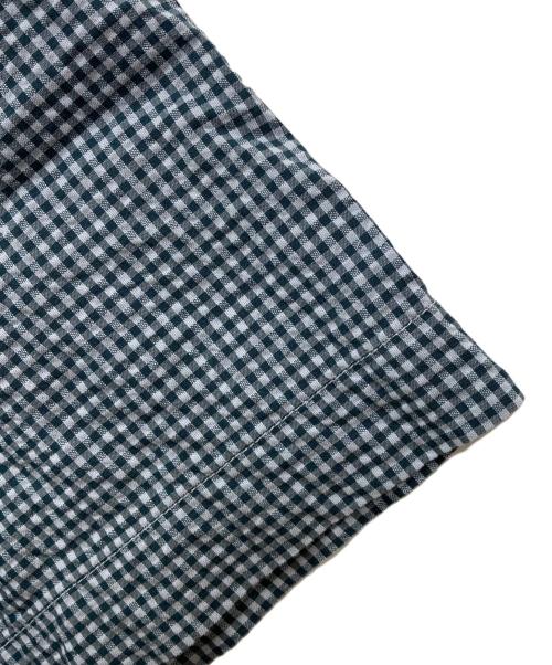 FRED PERRY（フレッドペリー）FRED PERRY (フレッドペリー) ギンガムチェックショートスリーブシャツ/M9895 ブルー サイズ:Ｌの古着・服飾アイテム