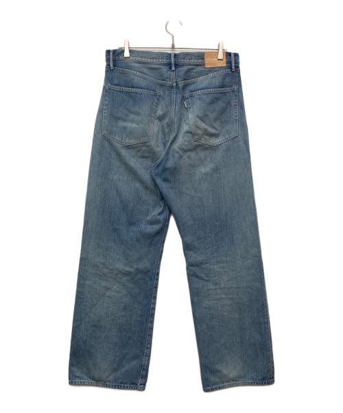 Graphpaper（グラフペーパー）Graphpaper (グラフペーパー) Selvage Denim Five Pocket Wide Straight Pants インディゴ サイズ:3の古着・服飾アイテム