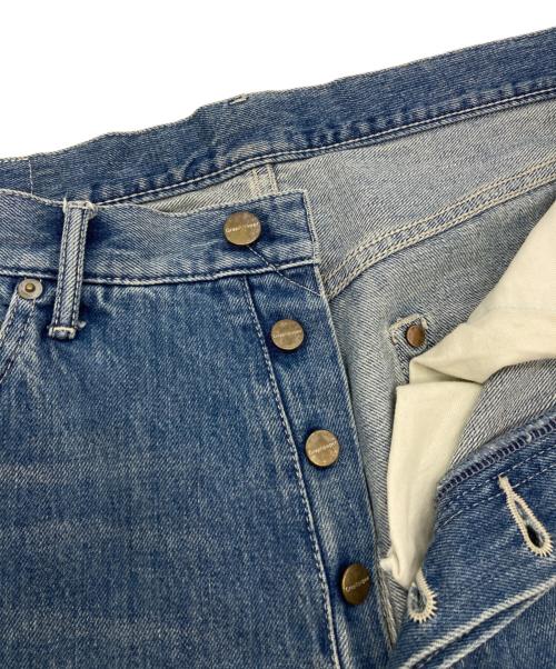 Graphpaper（グラフペーパー）Graphpaper (グラフペーパー) Selvage Denim Five Pocket Wide Straight Pants インディゴ サイズ:3の古着・服飾アイテム