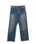 Graphpaper（グラフペーパー）の古着「Selvage Denim Five Pocket Wide Straight Pants」｜インディゴ