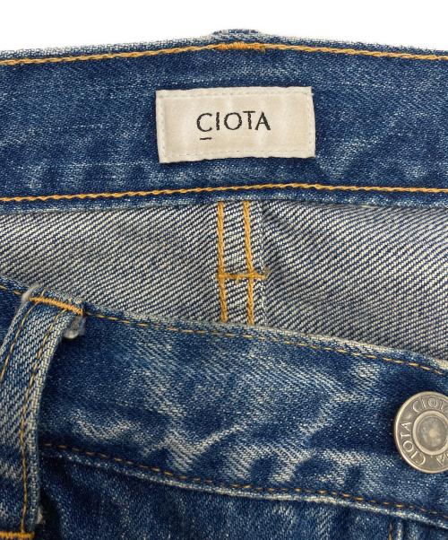 CIOTA（シオタ）CIOTA (シオタ) NIW STRAIGHT 5 POCKET PANTS/PTLM-21STB インディゴ サイズ:34の古着・服飾アイテム