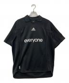 adidas×everyoneアディダス×エブリワン）の古着「ポロシャツ/KR6708」｜ブラック