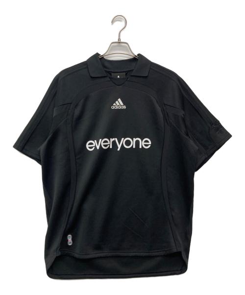 adidas（アディダス）adidas (アディダス) everyone (エブリワン) ポロシャツ/KR6708 ブラック サイズ:Ｌの古着・服飾アイテム