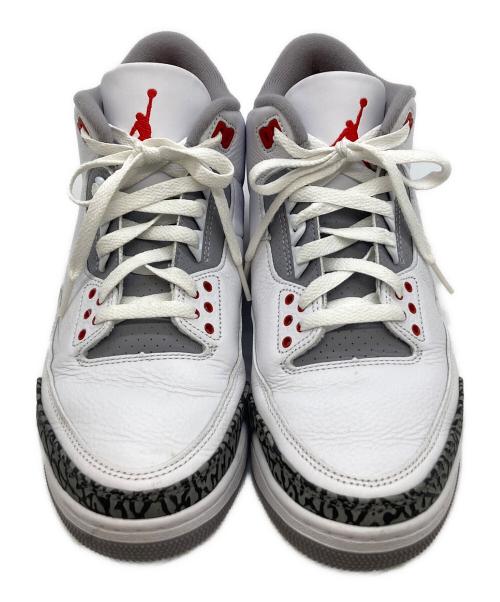 NIKE（ナイキ）NIKE (ナイキ) Air Jordan 3 Retro OG/DN3707-160 ホワイト×レッド サイズ:US10の古着・服飾アイテム