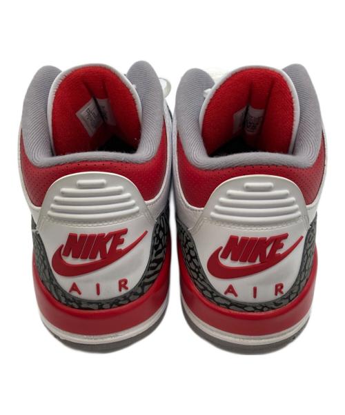 NIKE（ナイキ）NIKE (ナイキ) Air Jordan 3 Retro OG/DN3707-160 ホワイト×レッド サイズ:US10の古着・服飾アイテム