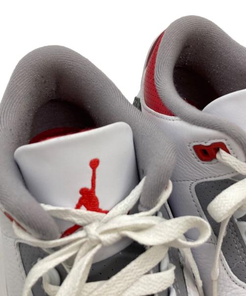 NIKE（ナイキ）NIKE (ナイキ) Air Jordan 3 Retro OG/DN3707-160 ホワイト×レッド サイズ:US10の古着・服飾アイテム