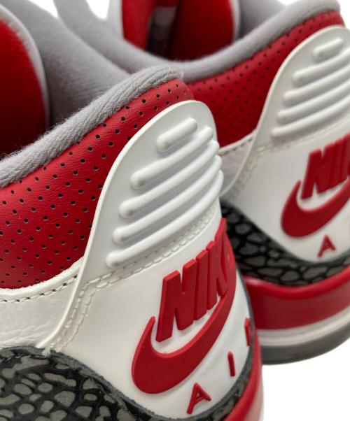 NIKE（ナイキ）NIKE (ナイキ) Air Jordan 3 Retro OG/DN3707-160 ホワイト×レッド サイズ:US10の古着・服飾アイテム