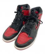 NIKEナイキ）の古着「Air Jordan 1 Retro High OG "Bred/Banned"/555088-001」｜レッド×ブラック