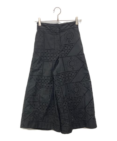 MSGM（エムエスジーエム）MSGM (エムエスジーエム) レースパンツ ブラック サイズ:38の古着・服飾アイテム