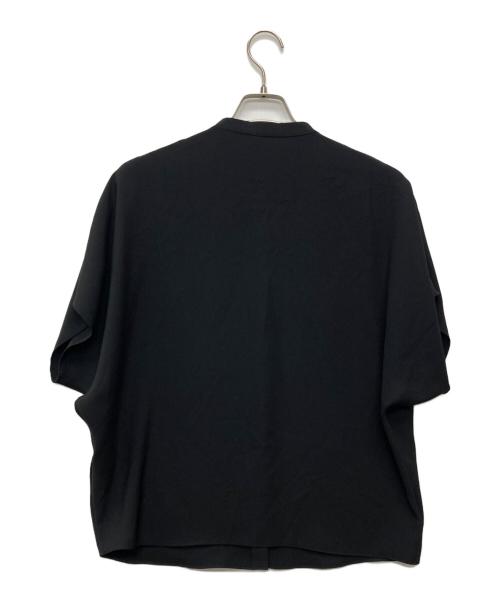 theory luxe（セオリーリュクス）theory luxe (セオリーリュクス) Marvine Amia Blouse/03-5108201 ブラック サイズ:40の古着・服飾アイテム