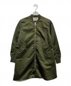 Acne studiosアクネ ストゥディオズ）の古着「MA-1コート/ECLIPSE SHINE PAW14」｜オリーブ