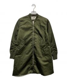 Acne studios（アクネ ストゥディオズ）の古着「MA-1コート/ECLIPSE SHINE PAW14」｜オリーブ