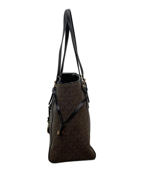 MICHAEL KORS（マイケルコース）MICHAEL KORS (マイケルコース) モノグラムトートバッグ/30F8GV6T2B ブラウンの古着・服飾アイテム