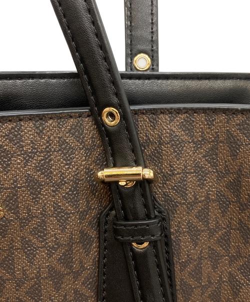 MICHAEL KORS（マイケルコース）MICHAEL KORS (マイケルコース) モノグラムトートバッグ/30F8GV6T2B ブラウンの古着・服飾アイテム