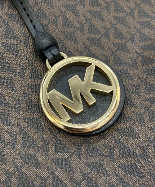 MICHAEL KORS（マイケルコース）MICHAEL KORS (マイケルコース) モノグラムトートバッグ/30F8GV6T2B ブラウンの古着・服飾アイテム