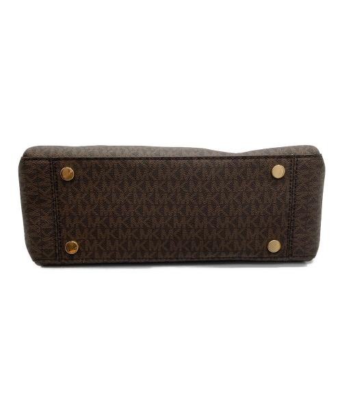 MICHAEL KORS（マイケルコース）MICHAEL KORS (マイケルコース) モノグラムチェーントートバッグ/30F1GUSL2B ブラウンの古着・服飾アイテム