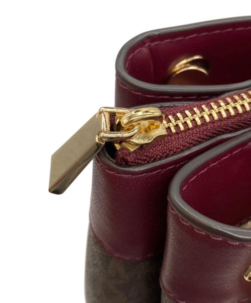 MICHAEL KORS（マイケルコース）MICHAEL KORS (マイケルコース) モノグラムチェーントートバッグ/30F1GUSL2B ブラウンの古着・服飾アイテム