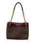 MICHAEL KORS（マイケルコース）の古着「モノグラムチェーントートバッグ/30F1GUSL2B」｜ブラウン