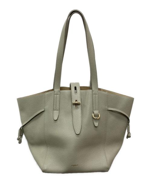 FURLA（フルラ）FURLA (フルラ) Marmo Net Tote Bag グレーの古着・服飾アイテム