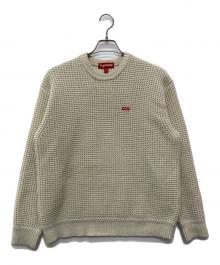 SUPREME（シュプリーム）の古着「24AW Waffle Small Box Sweater」｜ベージュ