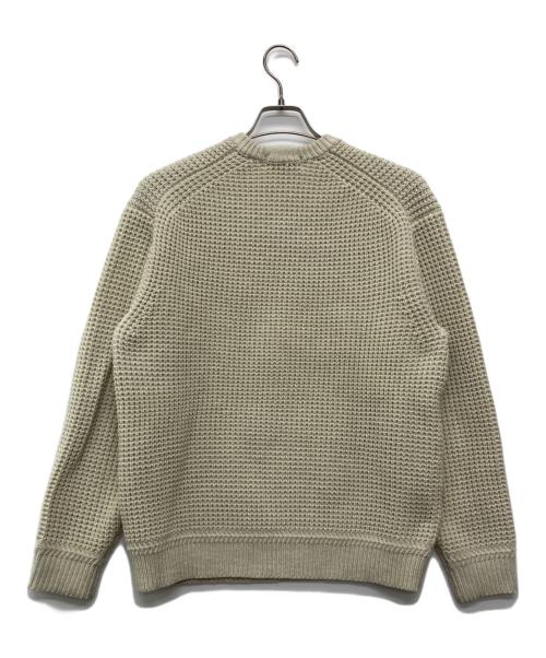 SUPREME（シュプリーム）SUPREME (シュプリーム) 24AW Waffle Small Box Sweater ベージュ サイズ:Mの古着・服飾アイテム