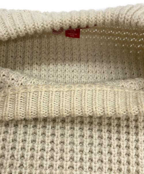 SUPREME（シュプリーム）SUPREME (シュプリーム) 24AW Waffle Small Box Sweater ベージュ サイズ:Mの古着・服飾アイテム